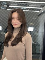 ブラン(Blanc Aoyama)&nbsp;レイヤーカット/顔まわりカット/ブリーチなし/ボブ/ミディアム