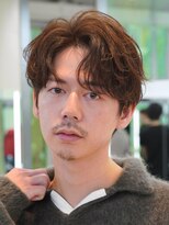 フィフス 原宿(fifth)&nbsp;原宿メンズパーマフェザーパーマシャドウパーマセンターパート