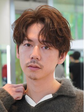 フィフス 原宿(fifth) 原宿メンズパーマフェザーパーマシャドウパーマセンターパート