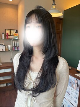 シェール(cher) ロング/レイヤーカット/ハッシュカット/髪質改善