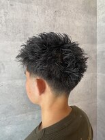 ブレイブ ヘアデザイン(BRaeVE hair design)&nbsp;メンズピンパーマショートスタイル