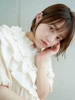 エシェル 平塚店(echelle) 顔まわりレイヤーで魅せる大人可愛いショートボブヘア