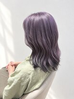モザミ(MOZAMI)&nbsp;透明感パープルと黒エンドのデザインカラー