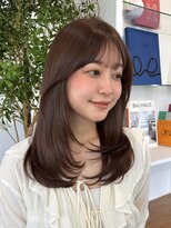 コレクティブワーク 表参道 渋谷(COLLECTIVE WORK)&nbsp;内部補修トリートメント×艶感ショコラブラウンカラー