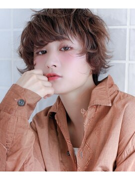 マアム ジー 明大前店(ma'am Zee) 大人可愛いマッシュショート