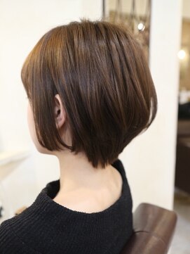 シェア(SHARE hair make works) 【SHARE】★お客様スナップ★美シルエットのショートボブ