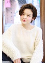 トヌコア ルア 下北沢店(TONUKOA RUA)&nbsp;【TonukoaRua】かきあげバング★マットグレージュショート☆