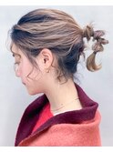 arrange［ねじねじ・ポニーテール・ヘアアレンジ］