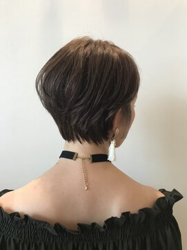 モードケイズ 尼崎店(MODE K's) 襟足スッキリショート×アッシュブラウン