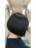 コンパクトボブ【黒髪ボブ】