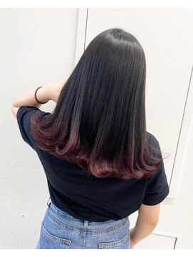 イース バイ アンブルリュクス 北千住(Ease by amble luxe) パープルグラデーション