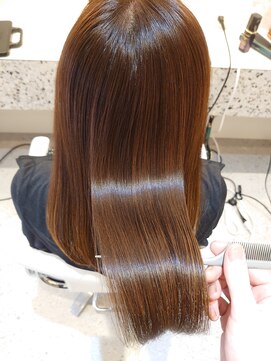 ジーナ 豊洲(Zina) 【Zina 豊洲】髪質改善＊大人かわいい＊カーキグレージュ