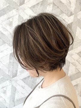 ヘアデザイン ファブロ(hair design FABRO.) ○ハイライトオシャレボブ○