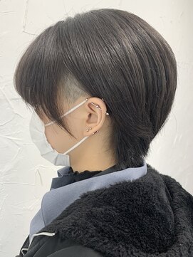 プライズ 表参道原宿店(prize) 刈り上げ女子ツーブロックショートウルフジェンダーレス