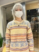 アルカナ 明治神宮前原宿(ARCANA)&nbsp;ホワイトベージュ　ハイライト　デザインカラー　インナーカラー