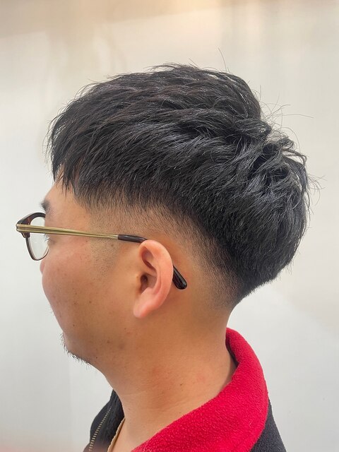Low Fade　style