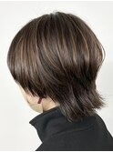 【小顔】ボブウルフ×レイヤーカット/新越谷 南越谷