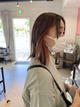 ニゲラ(Nigella) ロブスタイル×インナーオレンジ