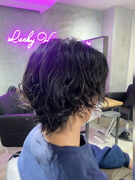 ラッキーヘア 加古川(Lucky Hair) メンズスパイラルパーマ【芝本】