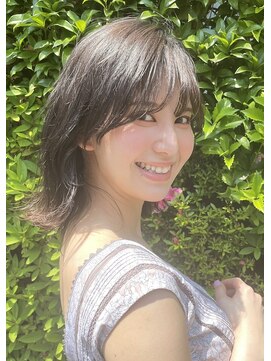 キサ ファータ 恵比寿(kisa fata) [オージュアサロン/恵比寿]くびれヘア×透明感ベージュカラー