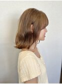 【vida まりな】ケアブリーチ　ベージュ　伸ばしかけボブディ