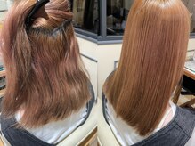 【猫っ毛や目立つ浮き毛・ホワ毛が気になる方にも対応♪髪が細くてもかけられる】