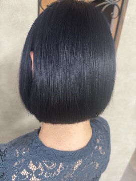 ルノン シェリー(LUNON cheliy) ブルーブラック/ダブルカラー/ツヤ髪