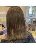 カラーケア◇カット+カラー+毛髪補修‘エプレ’+ナノゼロ+うる艶TR