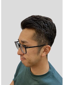 銀座マツナガ 浅草店 ビジネスマンナチュラル癖毛風パーマ