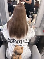 キング 高槻(K!ng)&nbsp;縮毛矯正髪質改善ハイライトレイヤーカット高槻美容室エクステ