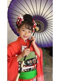 七五三着付けヘアセット