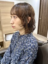 エンバイユアーズ 飯田橋店(eN° by youres)&nbsp;ボブパーマ ウルフカット くせ毛風パーマ レイヤーカット