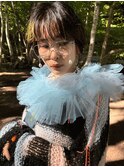 マッシュショート・デザインカラー・ポイントカラー・イエロー