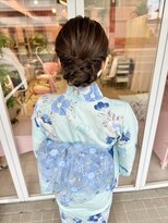ミーネピンク 行徳店(Miene Pink)&nbsp;ヘアアレンジ＊まとめ髪＊浴衣着付☆_Pink行徳駅 妙典駅 浦安駅