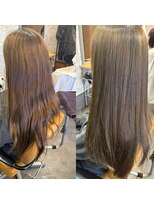ヘアサロンデザイア(HAIR SALON DESIRE) ブリーチ毛に縮毛矯正.ネオメテオスタート.日光市美容室