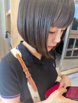 ヘアサロンガリカアオヤマ(hair salon Gallica aoyama)&nbsp;【坂本拓麻】ブリーチなし色素薄めオリーブアッシュカラー