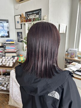 ヘアスタジオ ブリエ(HAIR STUDIO BRILLER) 2025 ミディアム × チェリーブラウン