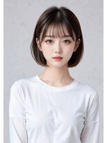 大人可愛い　ボブ　2 池袋美容室　Gypso