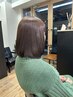 カット+カラー+マイクロバブルスパ+髪質改善トリートメント　￥17500