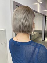 テーマ 下北沢(Thema) ボブ白髪染め白髪ぼかしブリーチなしダブルカラー下北沢