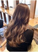 ブリーチなしワンカラーオリーブベージュ