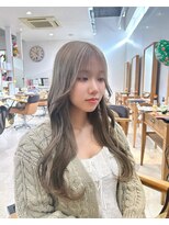 ヘアーメイクブランニュー セントラル 西大寺店(hair make Brand new central)&nbsp;ミルクティーベージュ