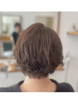 エピックコースト(epic coast) 【ショート】【ショートボブ】エアリーパーマボブ
