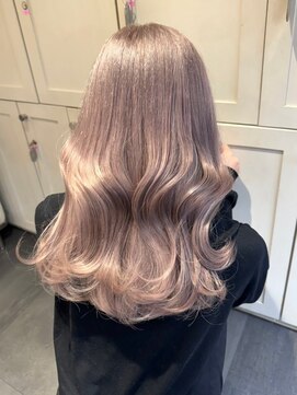 ベレーザ 渋谷神南(Beleza) 10717髪質改善ブリーチ＆ダブルカラー韓国レイヤーベージュ