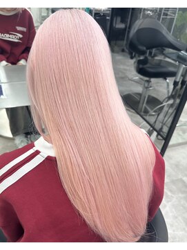 エトワール(ETOILE) 神戸三ノ宮ホワイトピンクカラームラ修正ブリーチハイトーン