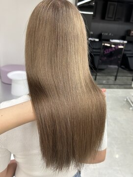 ジーナリア(Xena ria) 《衣織》ミルクティーベージュ/ケアカラー/ハイトーン