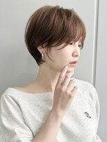 ウィクシーミミ 栄矢場町店(wixy mimi)&nbsp;マッシュショート/くびれショート/マロンベージュ/20代30代40代