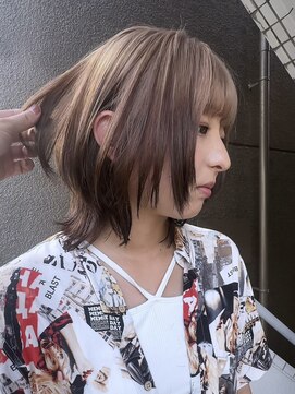 イエナ 渋谷(IENA) デザインカラーケアブリーチダブルカラールーツカラー