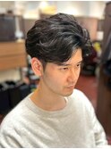 メンズパーマ/バーバー/メンズカット/銀座/有楽町/＜理容室＞