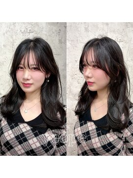 ヨペ(yeope) 【小顔に見える前髪カットとレイヤーカット】